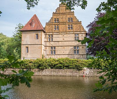 Blick auf Schloss Holtfeld 